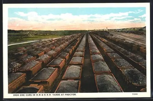 AK Mesabi, MN, Iron Ore Cars