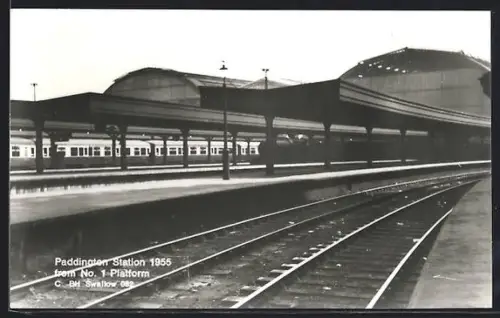 AK Paddington, Paddington Station 1955 from No. 1 Platform