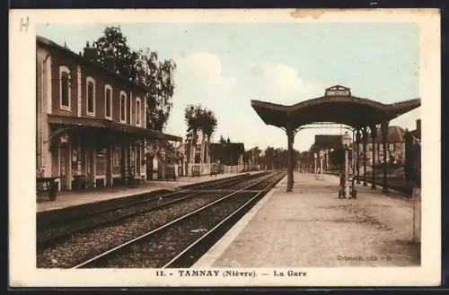 AK Tamnay /Nièvre, La Gare