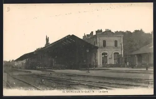 AK Saincaize-le-Guétin, La Gare