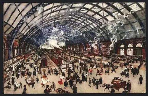 AK London, St. Pancras Station