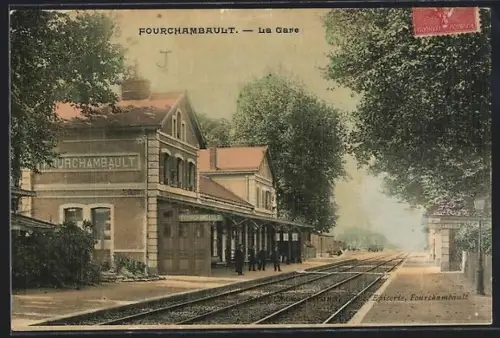 AK Fourchambault, La Gare