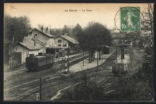 AK Le Dorat, La Gare