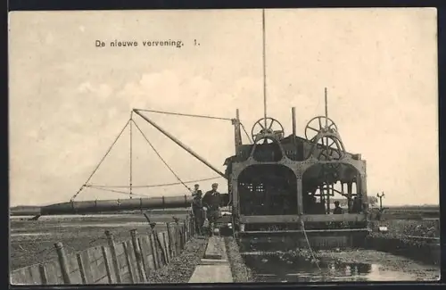 AK Die nieuwe vervening, Torfernte