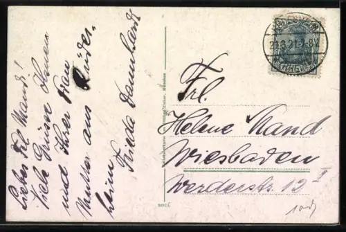 AK Rüdesheim, Niederwald-Denkmal