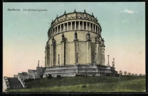 AK Kehlheim, Blick zur Befreiungshalle