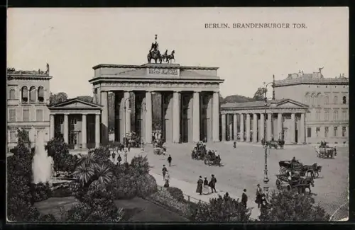 AK Berlin, Brandenburger Tor