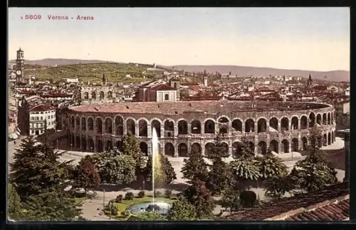 AK Verona, Blick auf die Arena