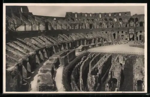 AK Roma, Anfiteatro Flavio, Colosseo, Arena