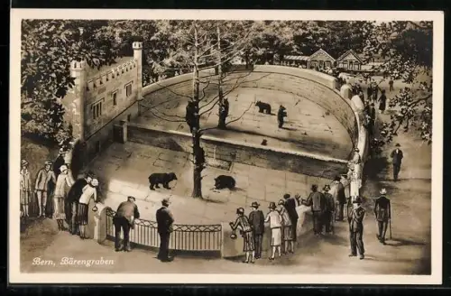 AK Bern, der Bärengraben