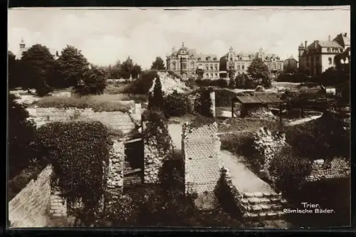 AK Trier, Römische Bäder