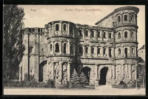 AK Trier, Porta Nigra, Landseite