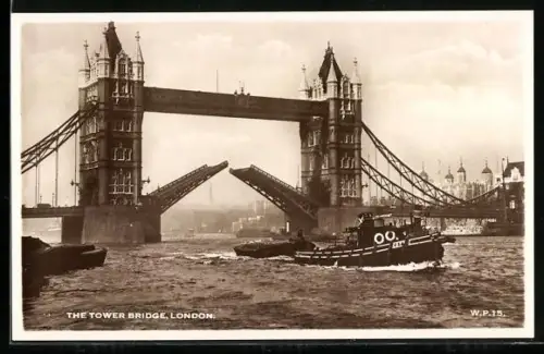 AK London, The Tower Bridge