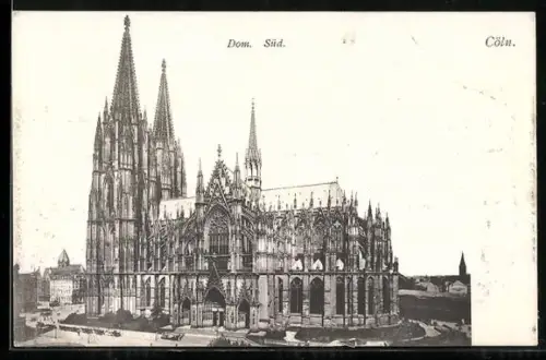 AK Cöln, Dom, Süd