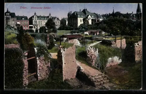 AK Trier, Römische Bäder