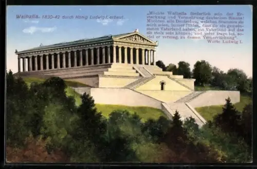 AK Regensburg, Walhalla