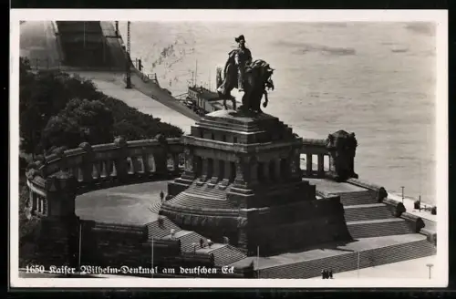AK Kaiser Wilhelm-Denkmal am Deutschen Eck
