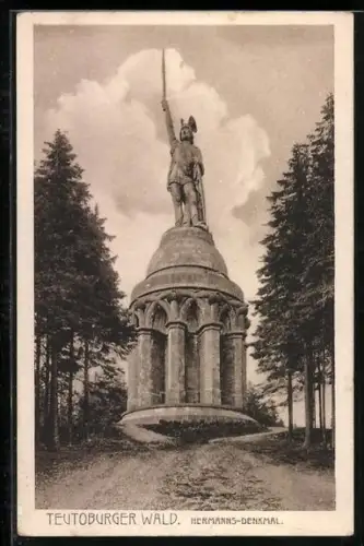 AK Detmold /Teutoburger Wald, Hermanns-Denkmal