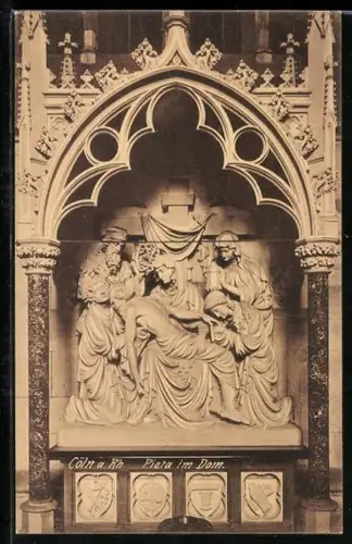 AK Köln, Pieta im Dom