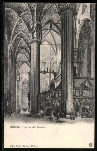 AK Milano, Interno del Duomo