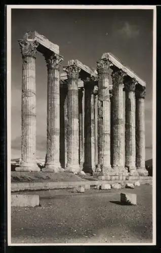 AK Athènes, Le Temple du Jupiter Olympien