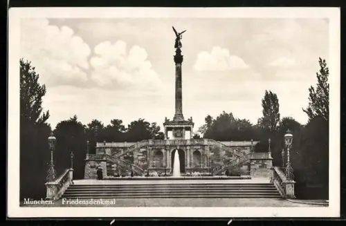 AK München, Friedensdenkmal