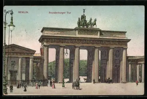 AK Berlin, Partie am Brandenburger Tor