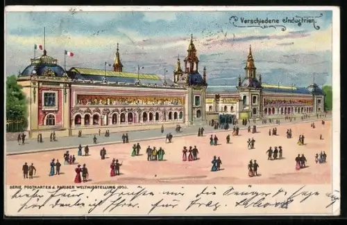 Lithographie Paris, Exposition universelle de 1900, Verschiedene Industrien
