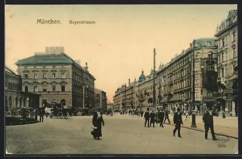 AK München, Bayerstrasse