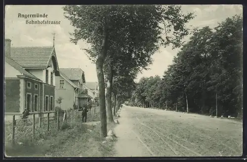 AK Angermünde, Bahnhofstrasse