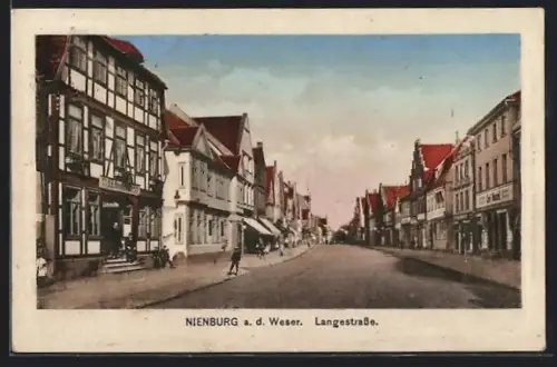 AK Nienburg a. d. Weser, Lange Strasse