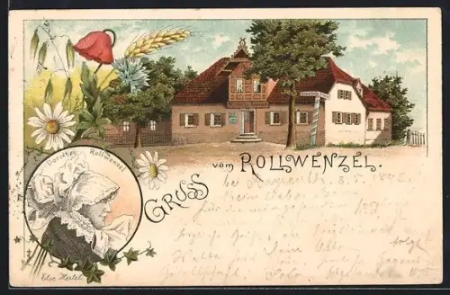 Lithographie Bayreuth, Restauration Rollwenzel, Dorothea Rollwenzel