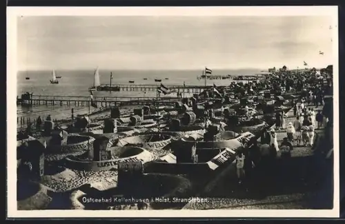 AK Kellenhusen i. Holst., Strandleben