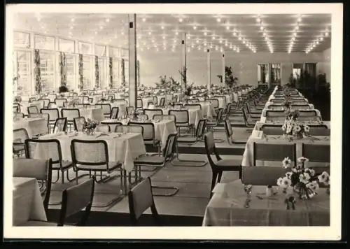 AK Bonn, Speisesaal im Bundeshaus