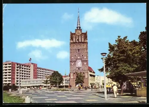 AK Rostock, Partie vor dem Kröpeliner Tor