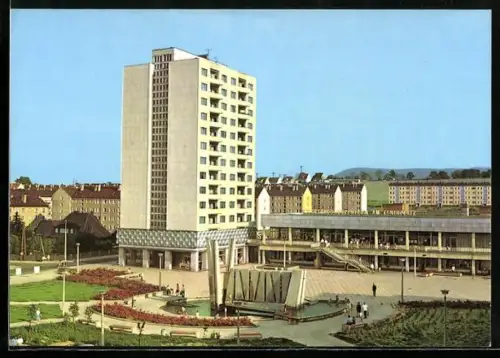 AK Bad Salzungen, Hochhaus am Leninplatz