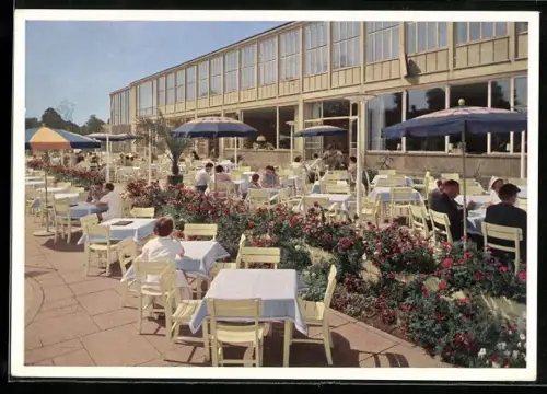 AK Essen, Gaststätte Saalbau T. Martens, Stadtgarten-Terrassen