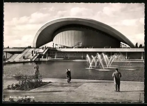 AK Berlin, Kongresshalle im Tiergarten