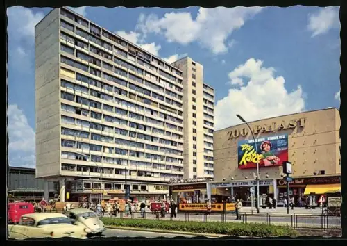 AK Berlin, Hochhaus mit Zoo-Palast