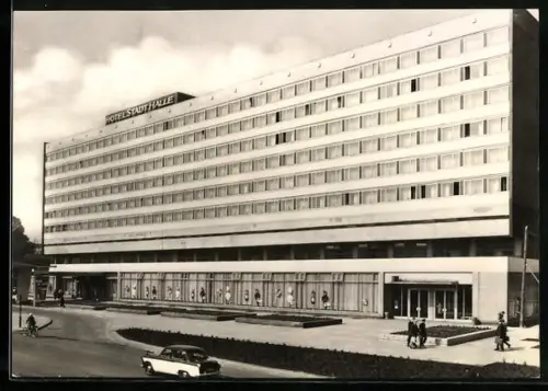 AK Halle /Saale, Interhotel Stadt Halle