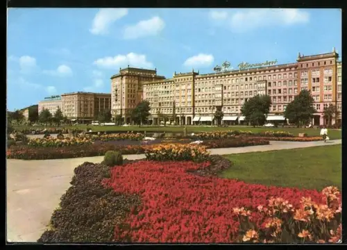 AK Magdeburg, Bauten an der Wilhelm Pieck Allee
