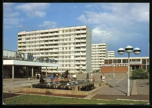 AK Magdeburg-Reform, HO-Kaufhalle u. Kosmos-Restaurant