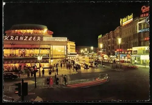 AK Berlin, Café Kranzler am Kurfürstendamm