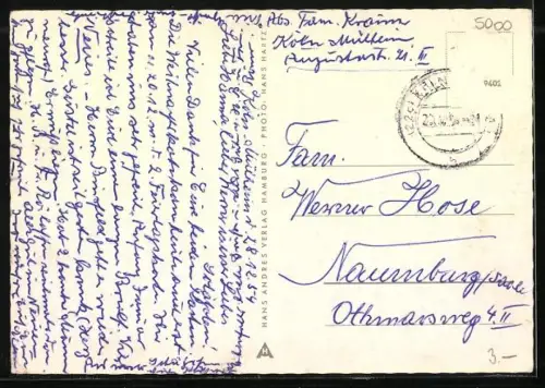 AK Köln, Springbrunnen und Rathaus am Kaiser-Wilhelm-Ring