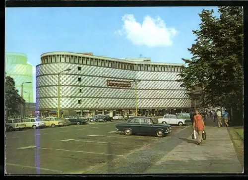 AK Leipzig, Warenhaus Konsument am Brühl