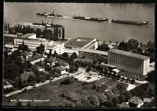AK Bonn, Bundeshaus Gesamtansicht