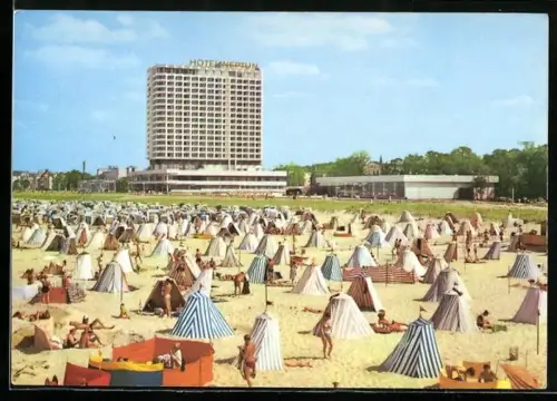 AK Rostock-Warnemünde, Hotel Neptun am Strand