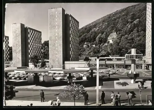 AK Suhl / Thür., Stadtzentrum