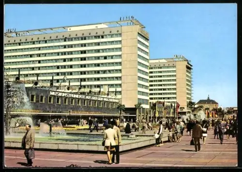 AK Dresden, Partie in der Prager Strasse