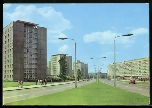 AK Dresden, Neubauten an der Christianstrasse